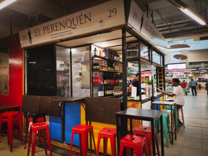 El Perequén 02 Canary Street Food Restaurante Canario en Mercado San Fernando
