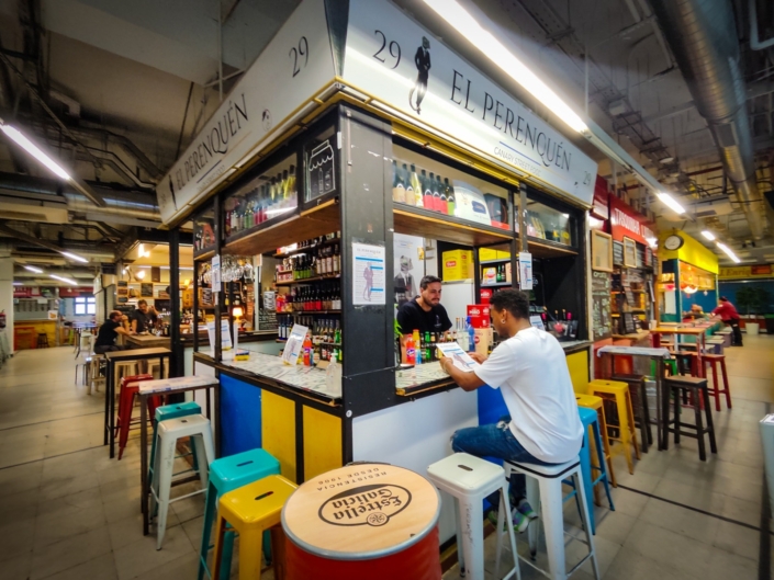 El Perequén 05 Canary Street Food Restaurante Canario en Mercado San Fernando